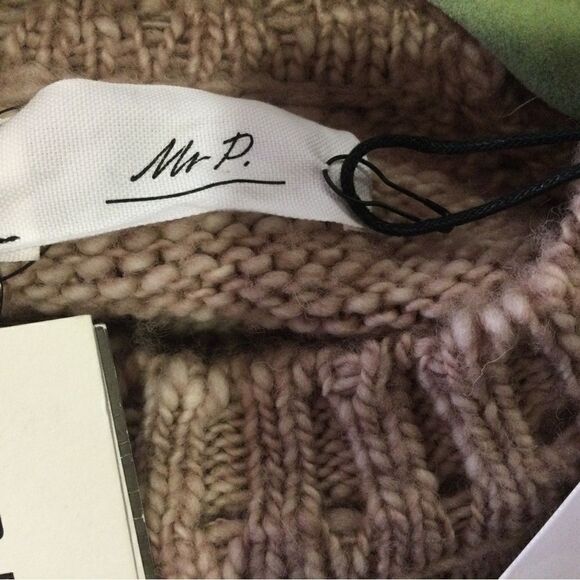 MR P. Melange Wool  Sweater - Neutrals - Picture 6 of 9